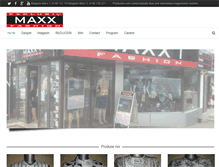 Tablet Screenshot of maxx.com.ro