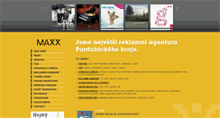 Desktop Screenshot of maxx.cz